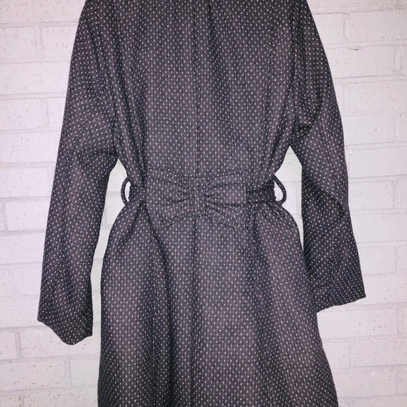 Size L Grey & Pink Pea Coat Rue21 - Picture 2 of 3